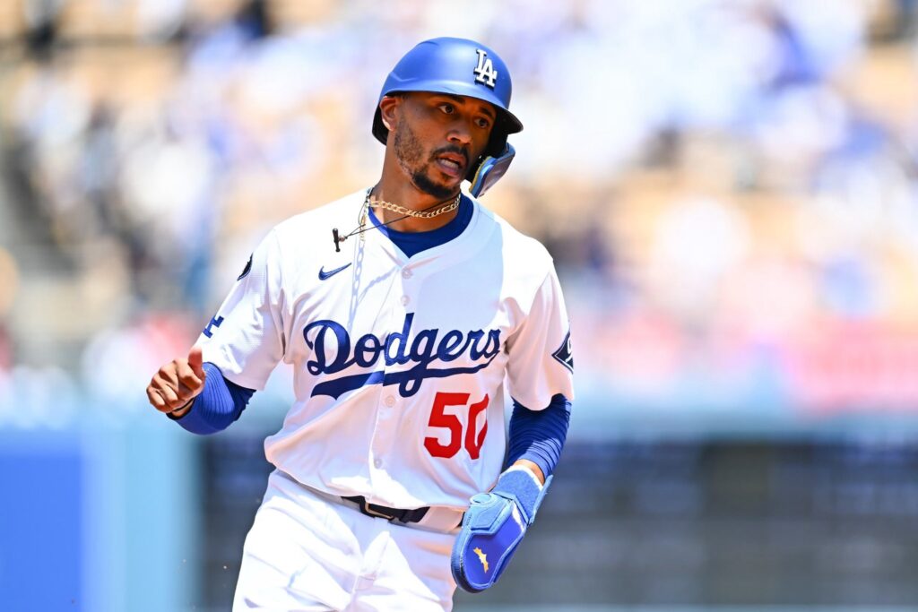 Mookie Betts fuera varias semanas por lesión con los Los Angeles Dodgers