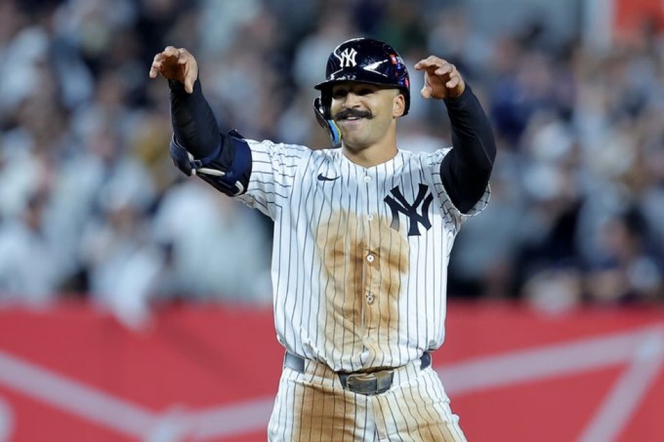 Trent Grisham evita lesión grave en la rodilla con Yankees